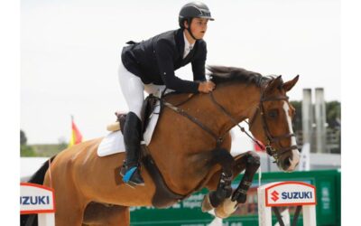 MIQUEL CANALS DEBUTÓ EN UN GRAN PREMIO DE 1,45M CON «QUINTINUS II»