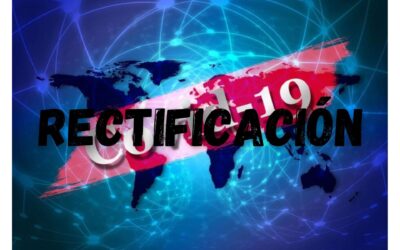 RECTIFICACIÓN COMUNICADO SOBRE NUEVAS MEDIDAS COVID-19